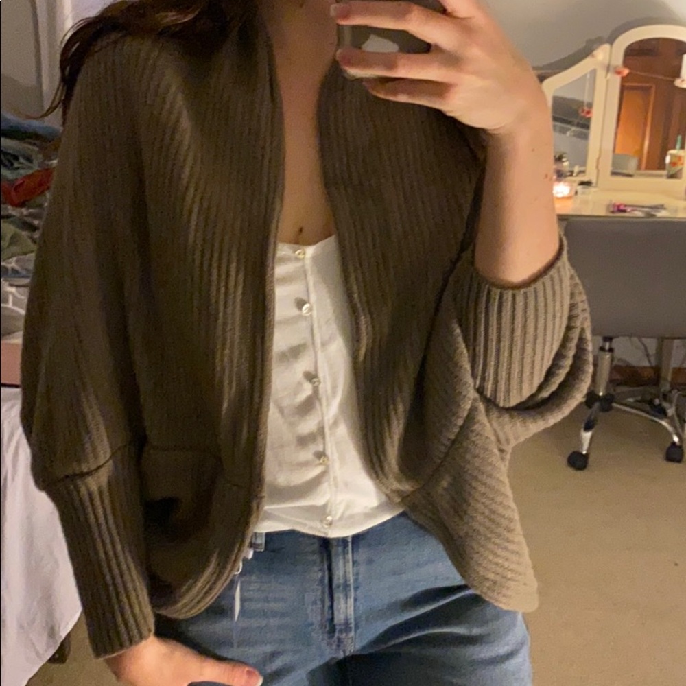 Cozy cardigan!